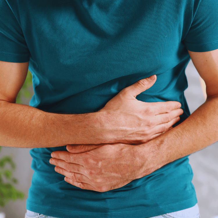 Digestive issues like bloating and indigestion requiring natural essential oil relief