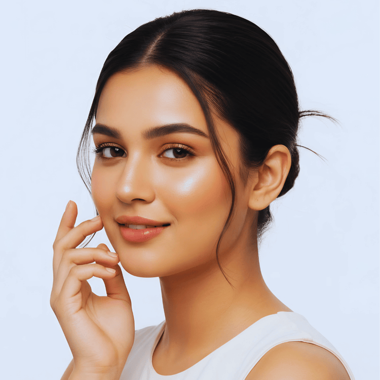 Dull skin requiring natural brightening treatment for glowing and radiant complexion