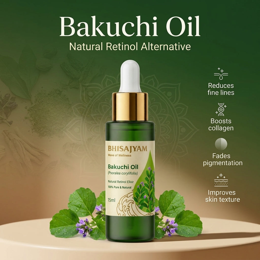  How to use Bhisajyam Bakuchi Oil for anti-aging and acne-prone skin