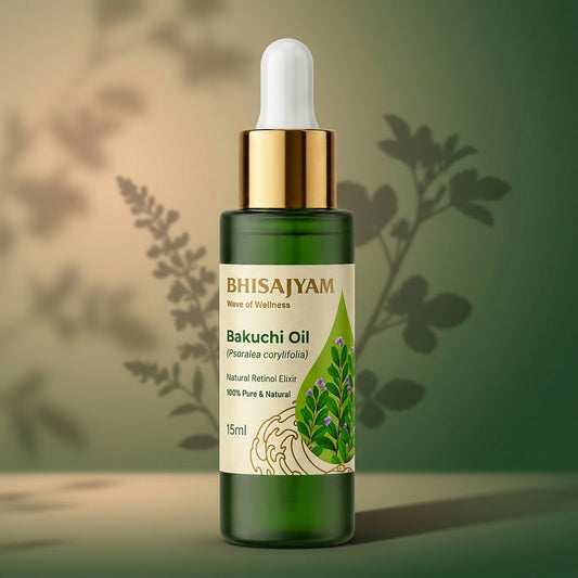 Bhisajyam Bakuchi Oil 100% pure Psoralea corylifolia