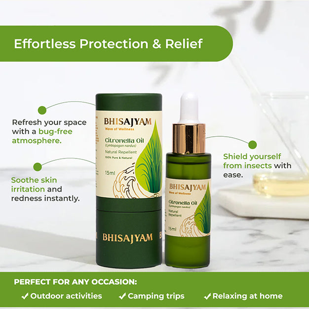Bhisajyam Citronella Essential Oil