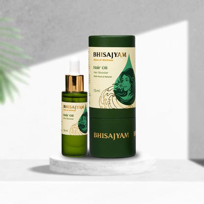 Bhisajyam Hair Oil for hair fall control and hair regrowth 
