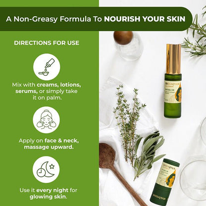 How to use Bhisajyam Wrink Oil for skincare routine and facial care
