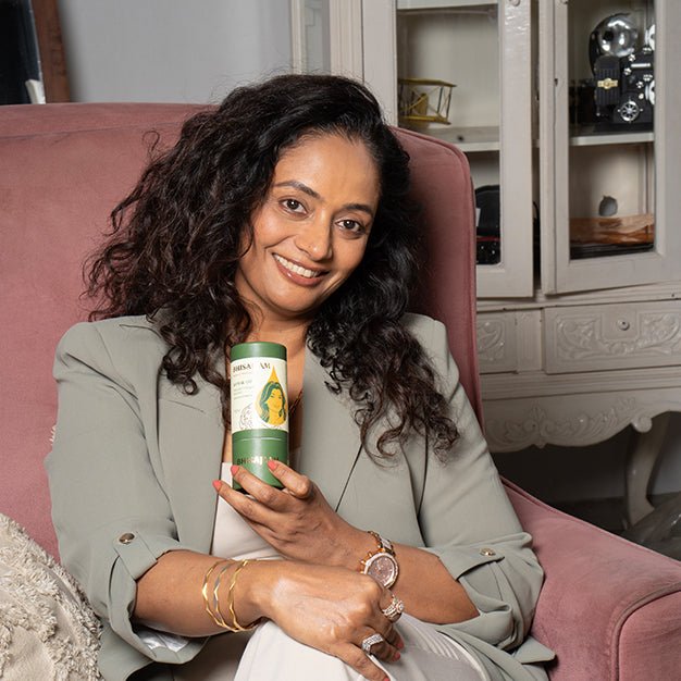 Using Bhisajyam Wrink Oil for facial massage and skin tightening